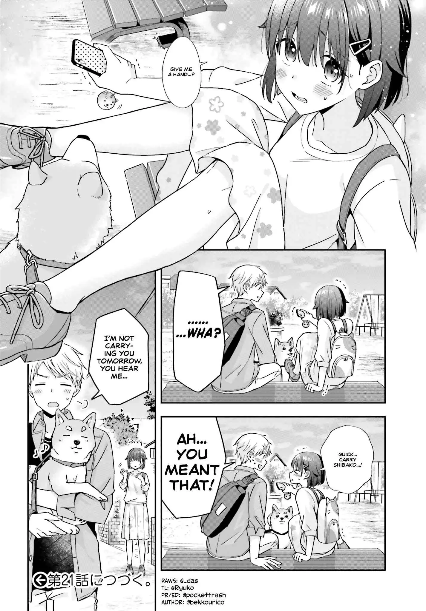 The Quiet Komori-san and the Loud Oobayashi-kun Chapter 20 4